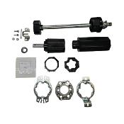 Kit de motorisation universel radio Somfy RTS 20 Nm, axe octo 60 mm